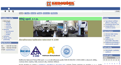 Desktop Screenshot of ksq.cz